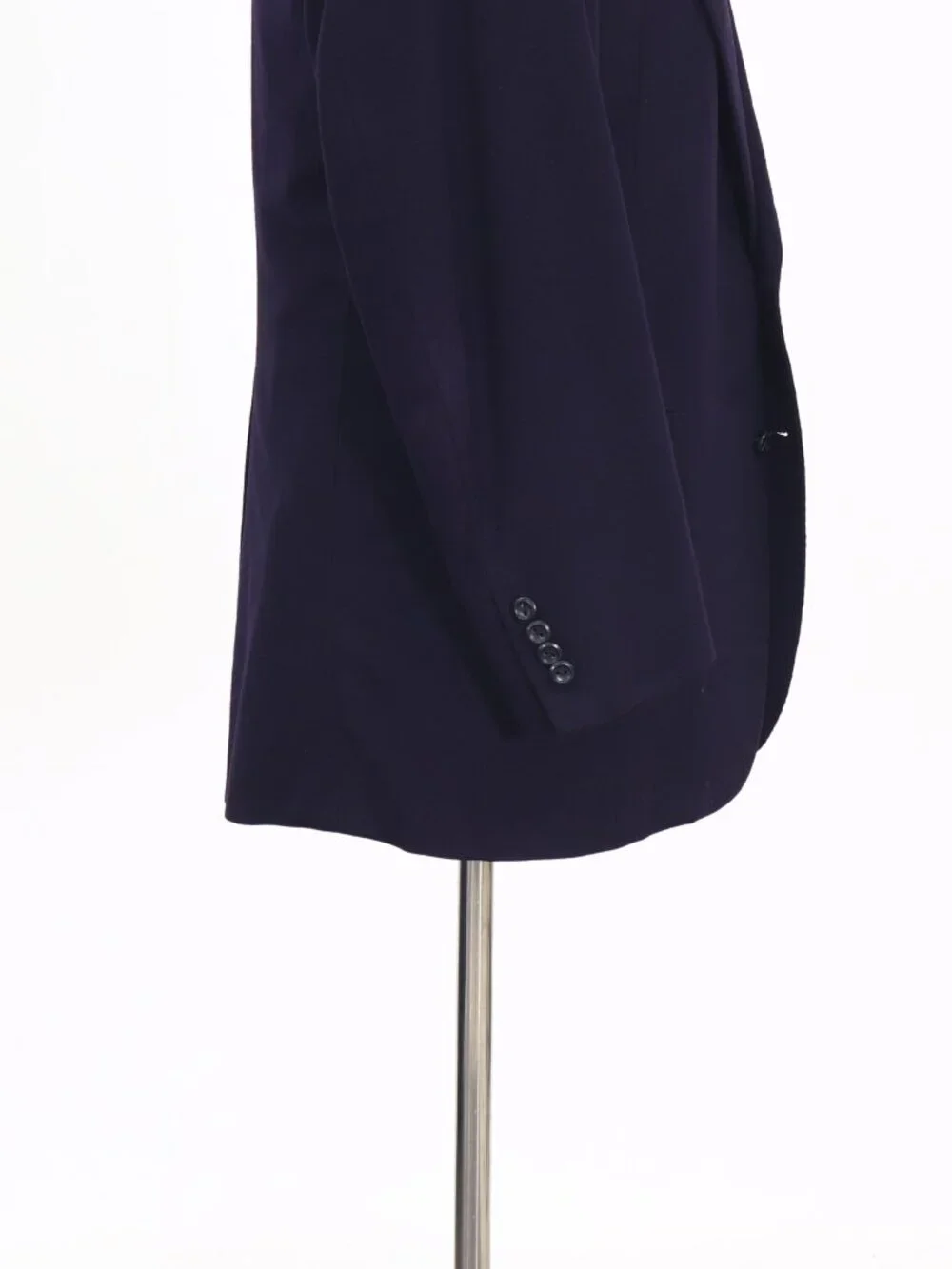 Oxxford Clothes 42R Navy Blazer Sport Coat Jacket 2-Button Solid W858